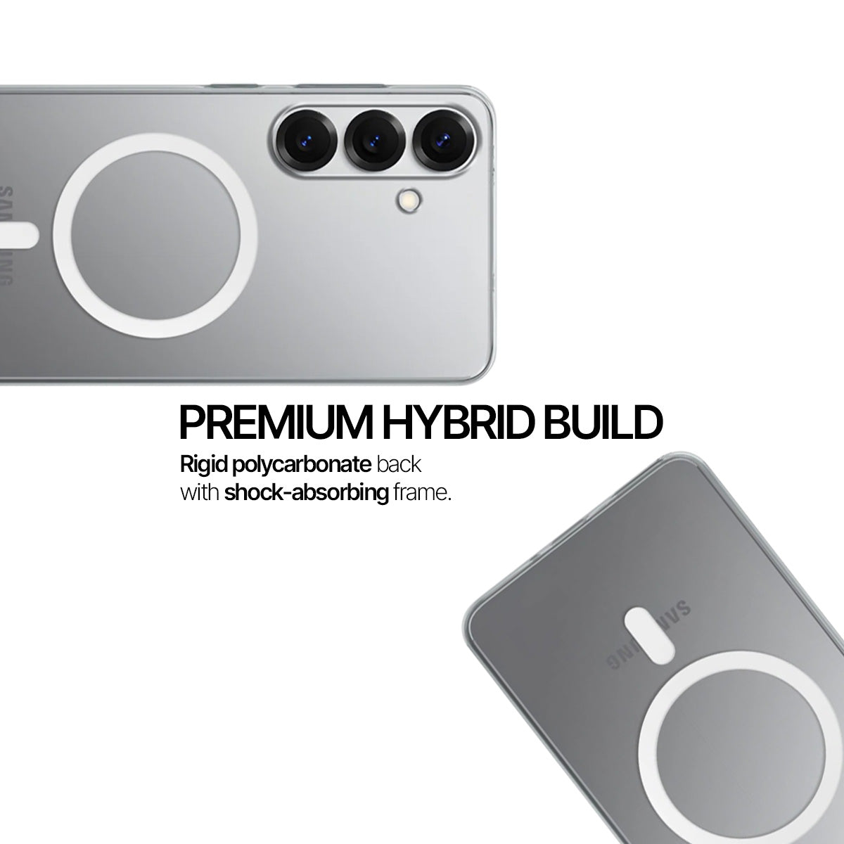 Galaxy S25 - Anti-Yellow Clear Case