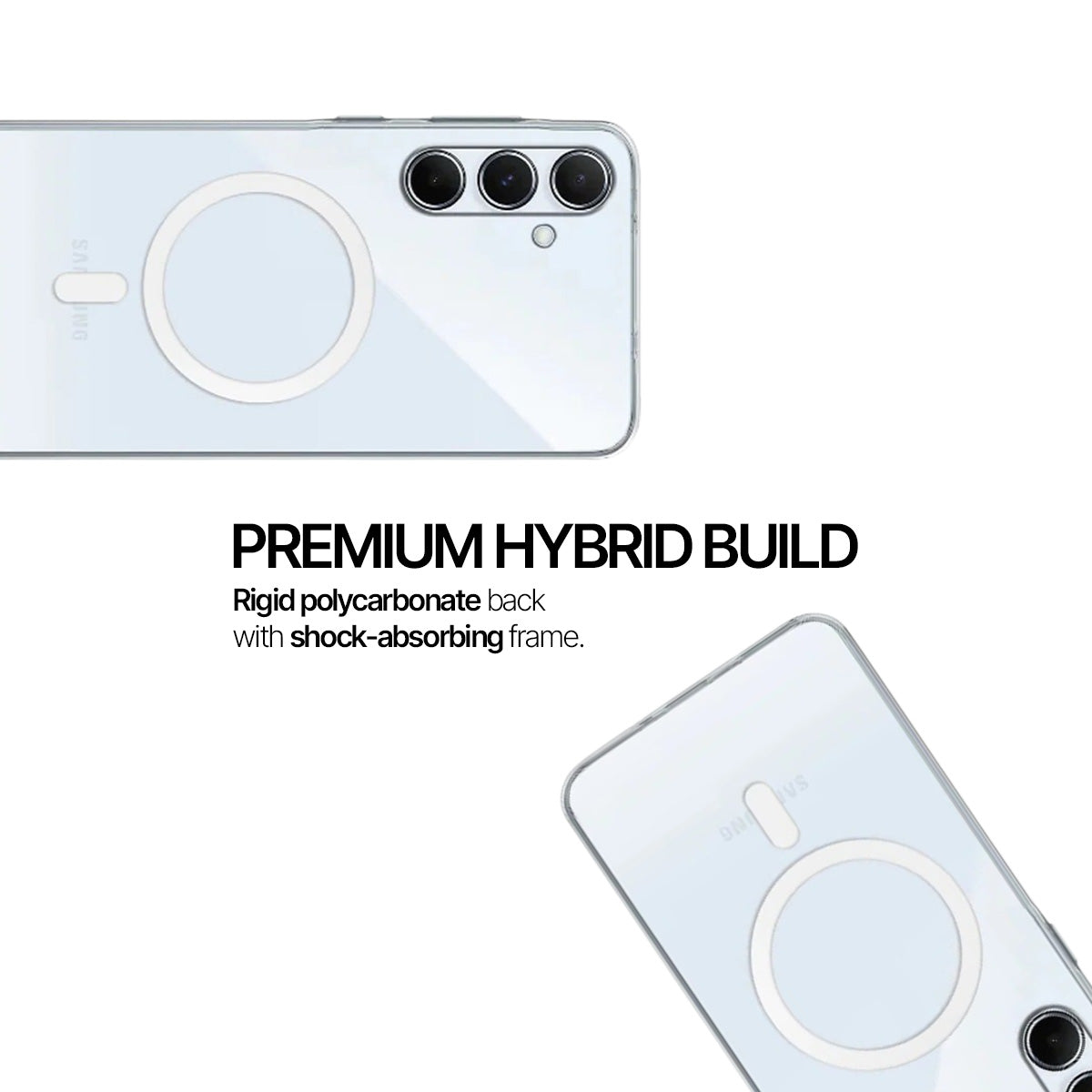 Galaxy A55 - Anti-Yellow Clear Case