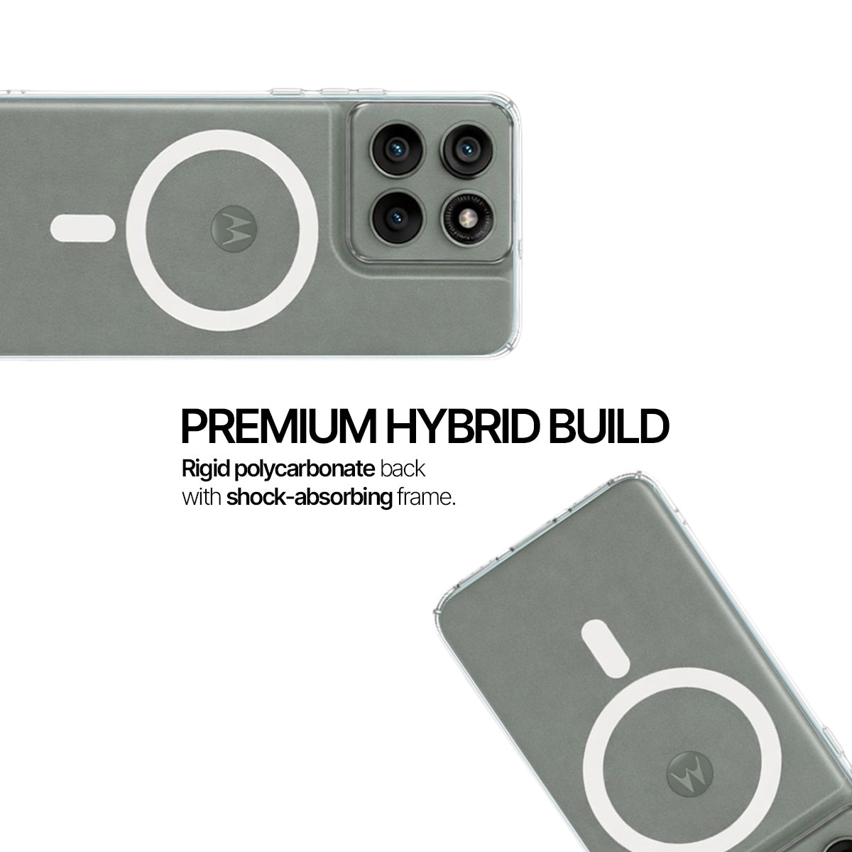 Motorola Edge 60 - Anti-Yellow Clear Case