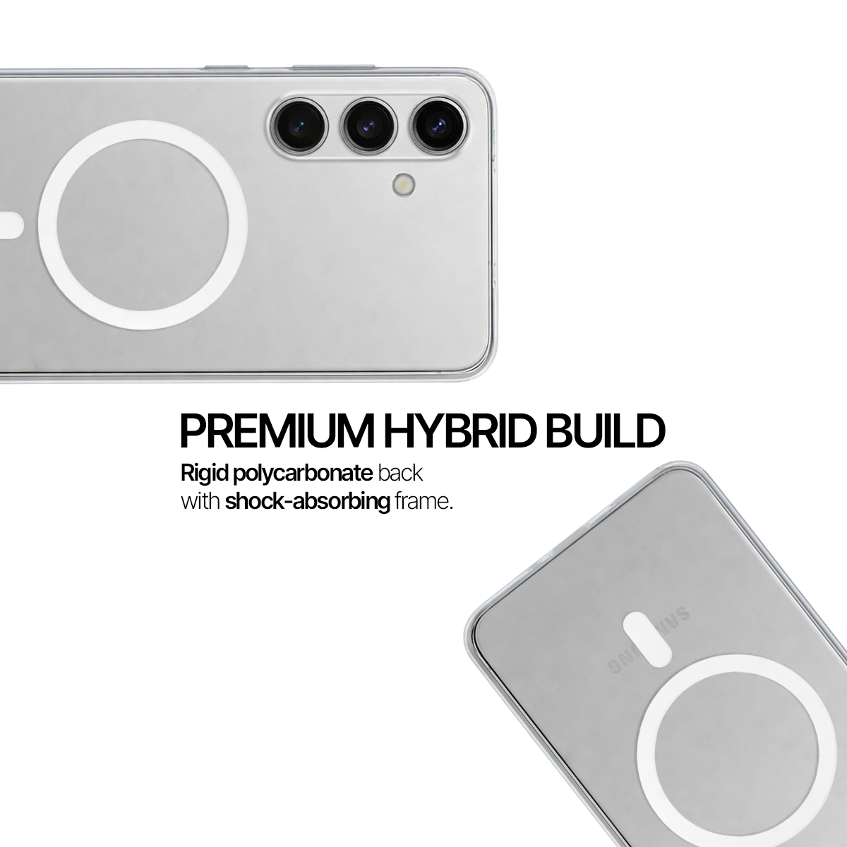 Galaxy S24 Plus - Anti-Yellow Clear Case