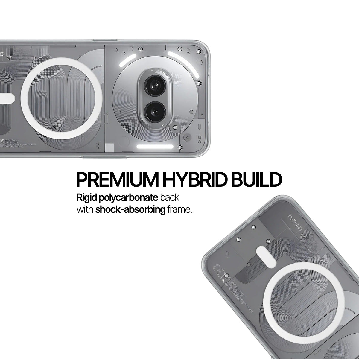 Nothing Phone 2A - Anti-Yellow Clear Case
