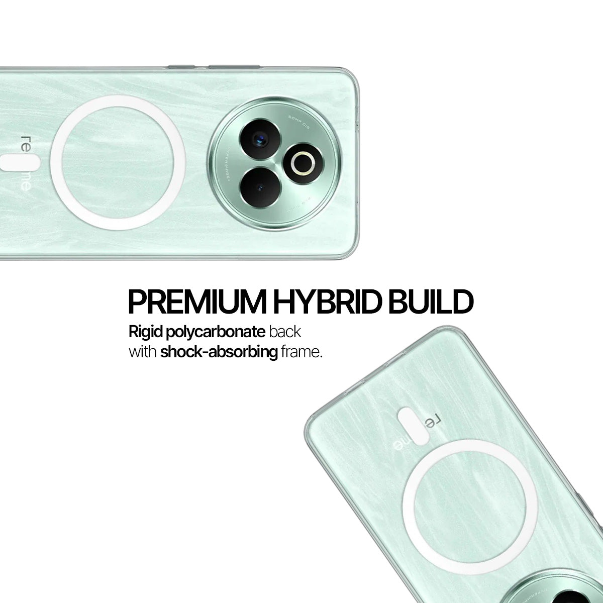 Realme P3 Pro - Anti-Yellow Clear Case