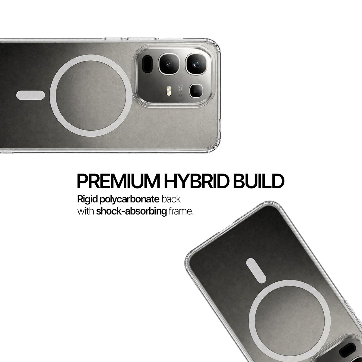 Infinix Note 50 - Anti-Yellow Clear Case