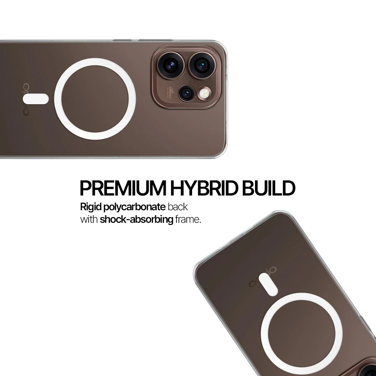 Oppo Reno 15 Pro - Anti-Yellow Clear Case