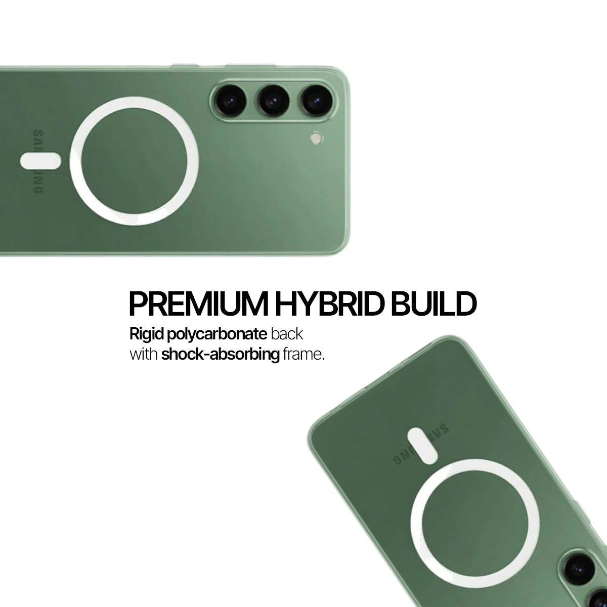 Galaxy S23 Plus - Anti-Yellow Clear Case