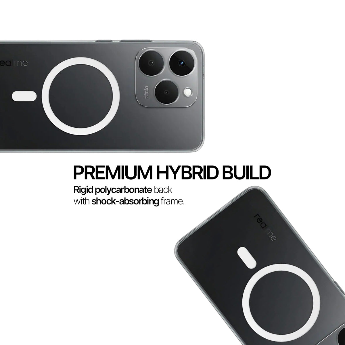 Realme 15T - Anti-Yellow Clear Case