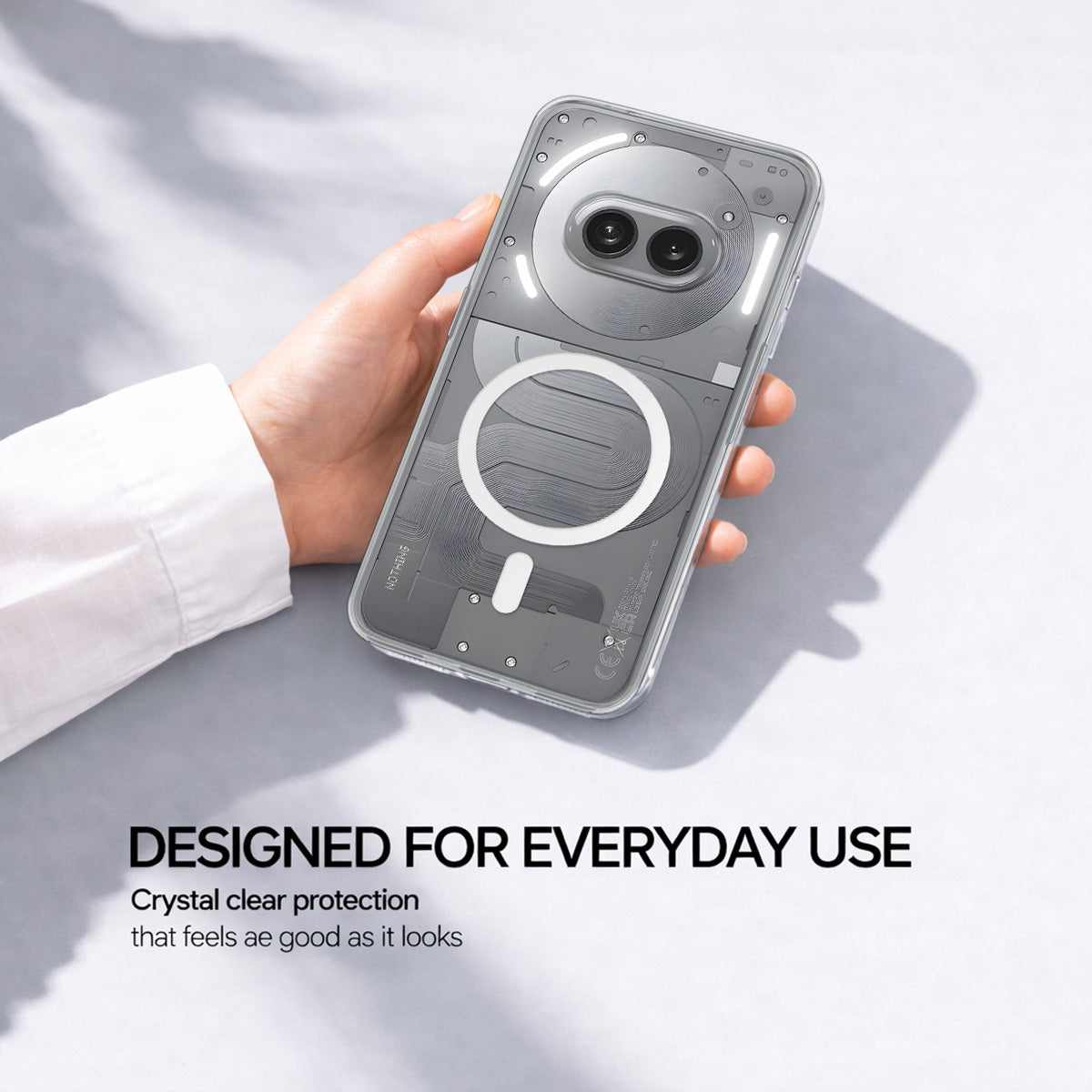 Nothing Phone 2A - Anti-Yellow Clear Case