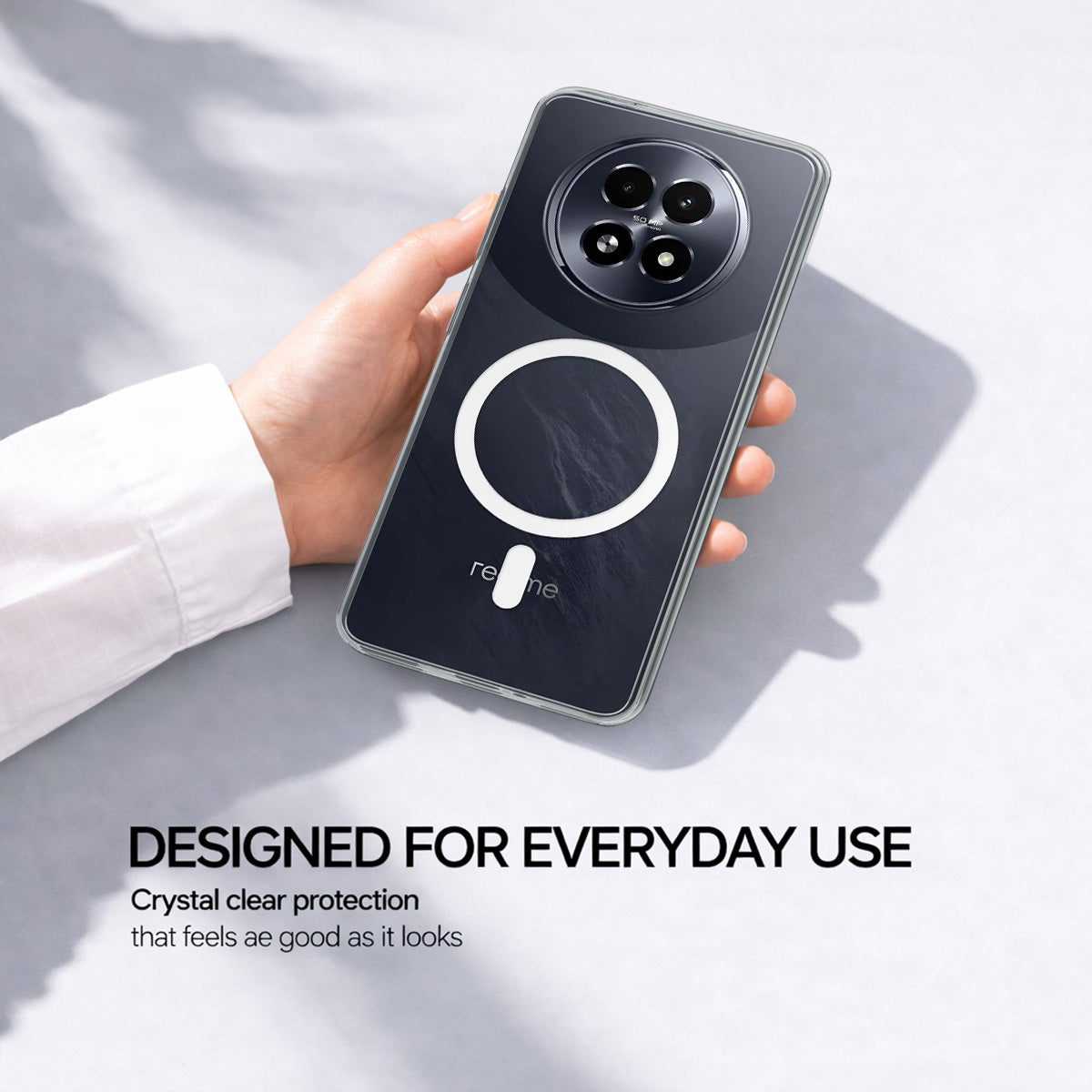 Realme 13 - Anti-Yellow Clear Case