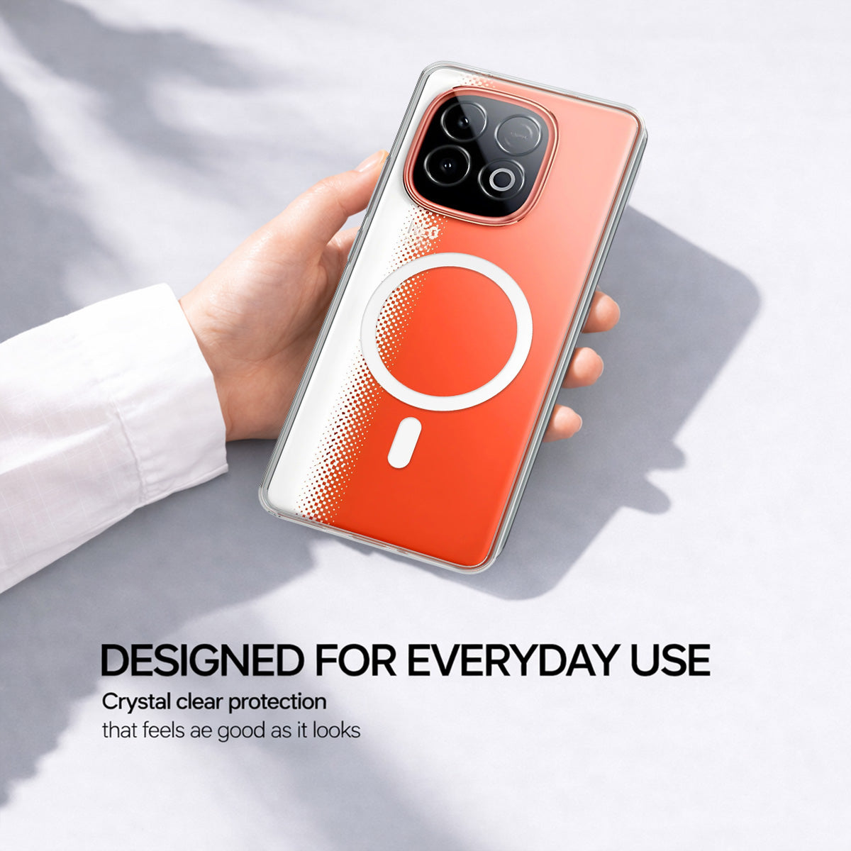 IQOO Neo 10 - Anti-Yellow Clear Case