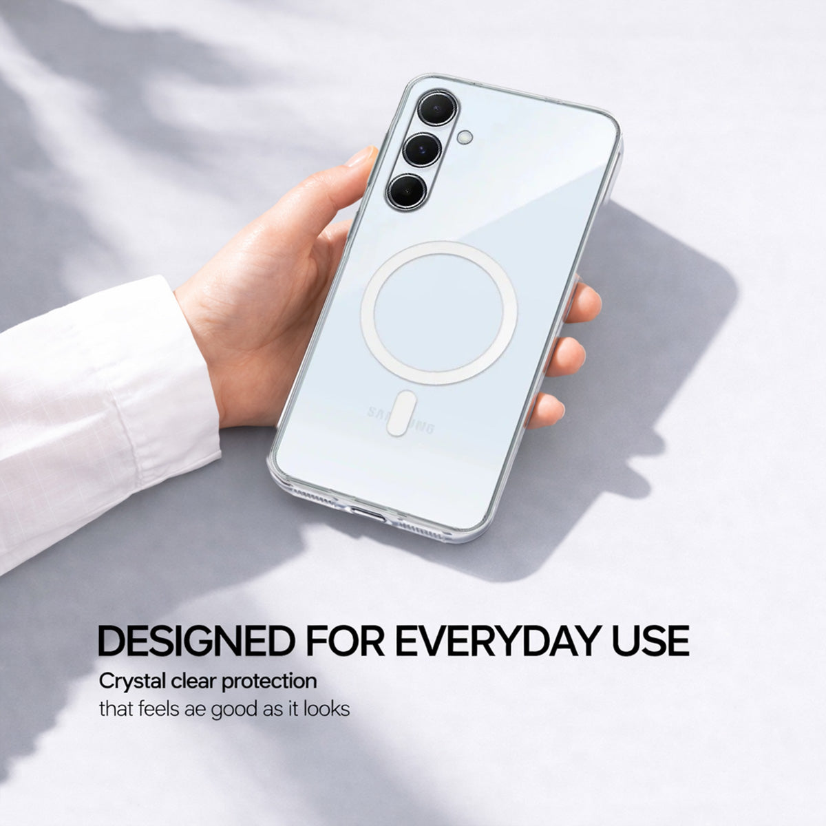 Galaxy A55 - Anti-Yellow Clear Case