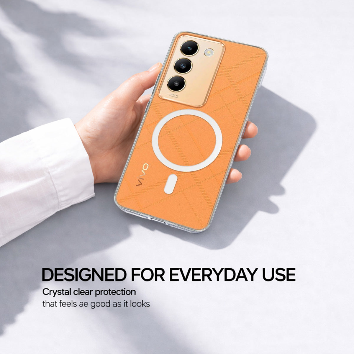 Vivo X200E - Anti-Yellow Clear Case