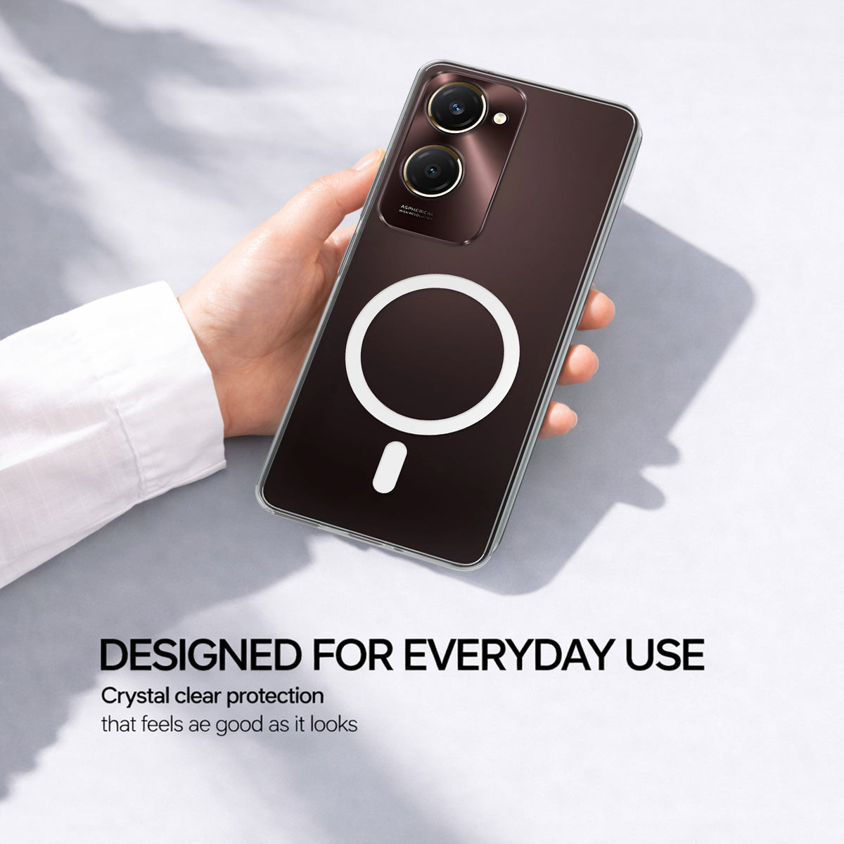 IQOO Z9 Lite - Anti-Yellow Clear Case