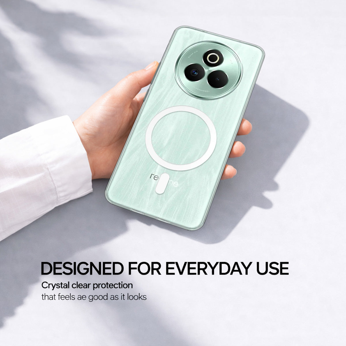 Realme P3 Pro - Anti-Yellow Clear Case