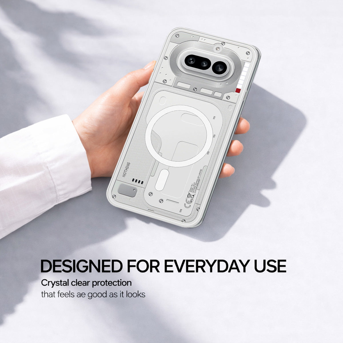 Nothing Phone 4A - Anti-Yellow Clear Case