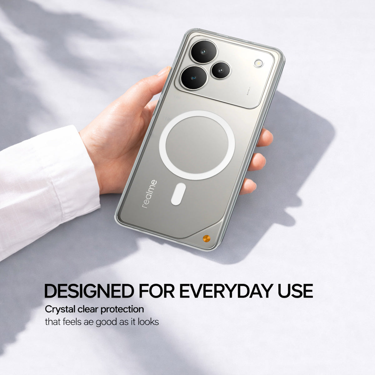Realme P4 - Anti-Yellow Clear Case