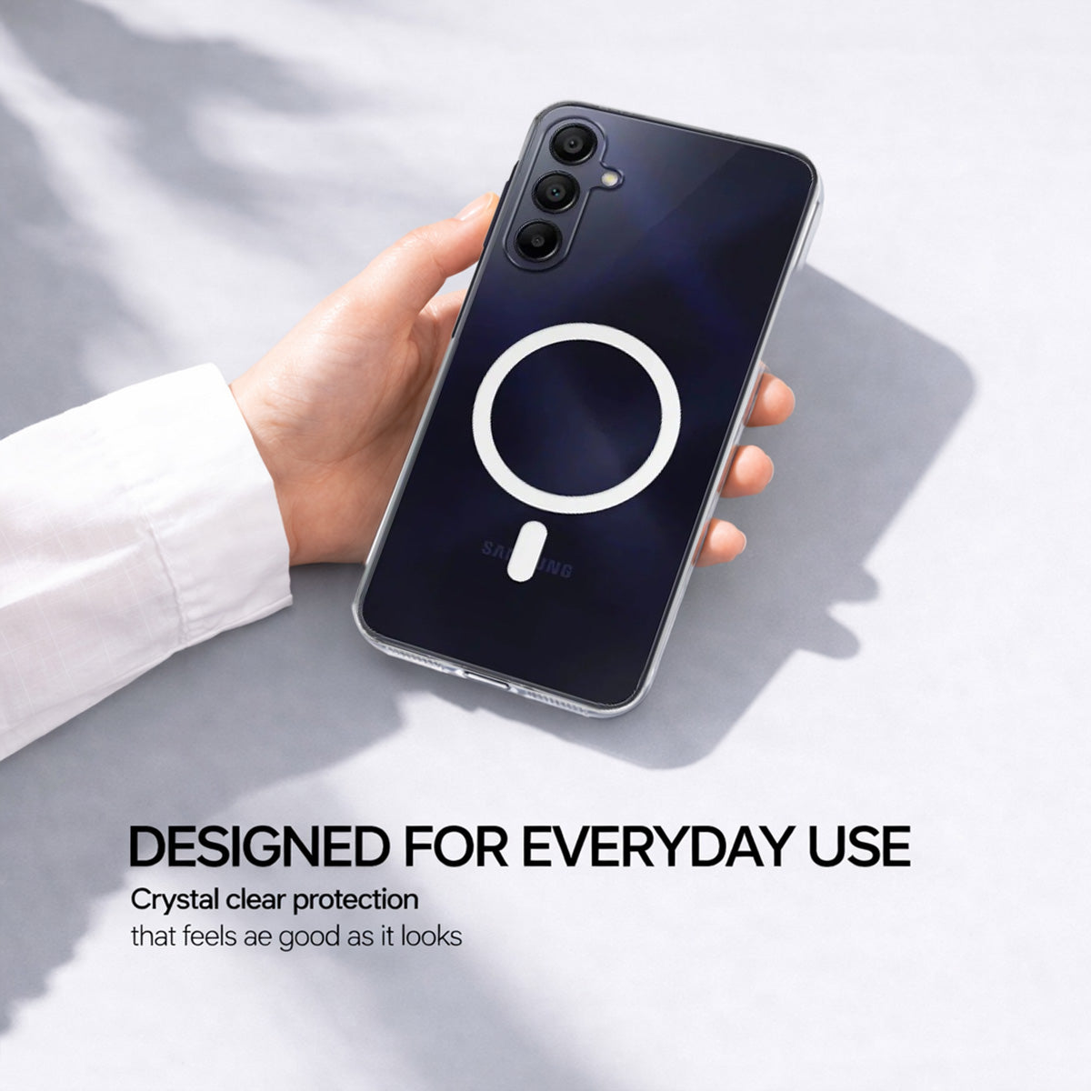 Galaxy A15 - Anti-Yellow Clear Case