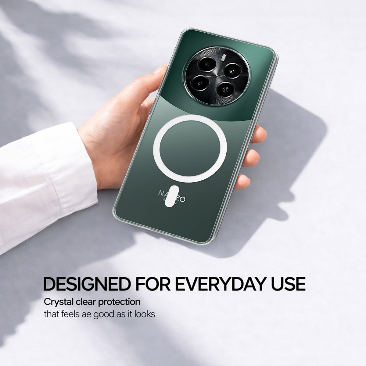 Realme Narzo 70 - Anti-Yellow Clear Case