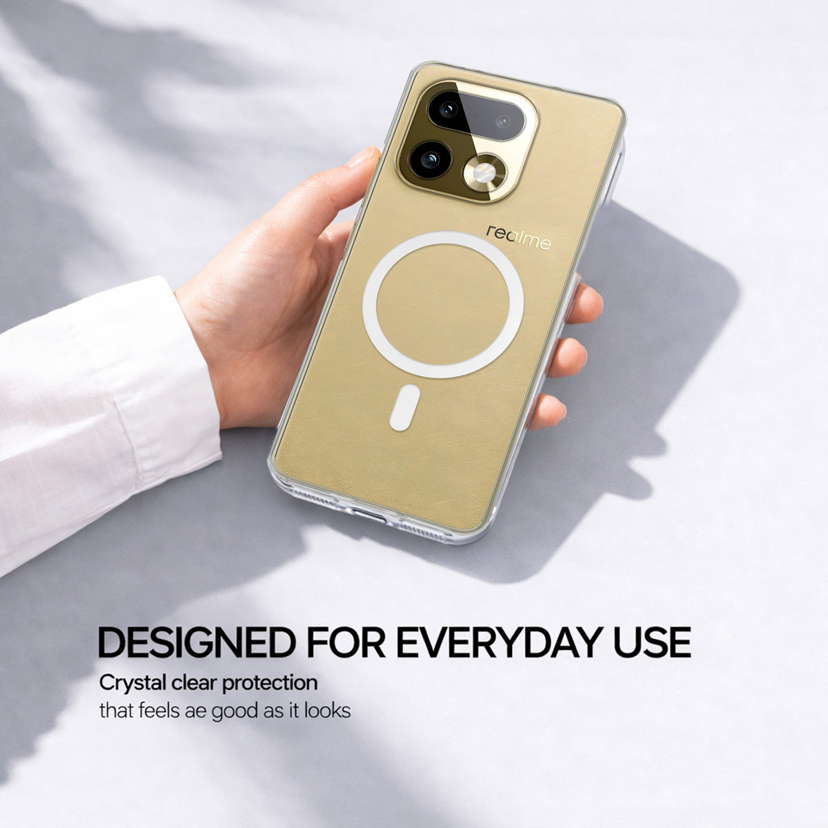 Realme 16 Pro Plus - Anti-Yellow Clear Case