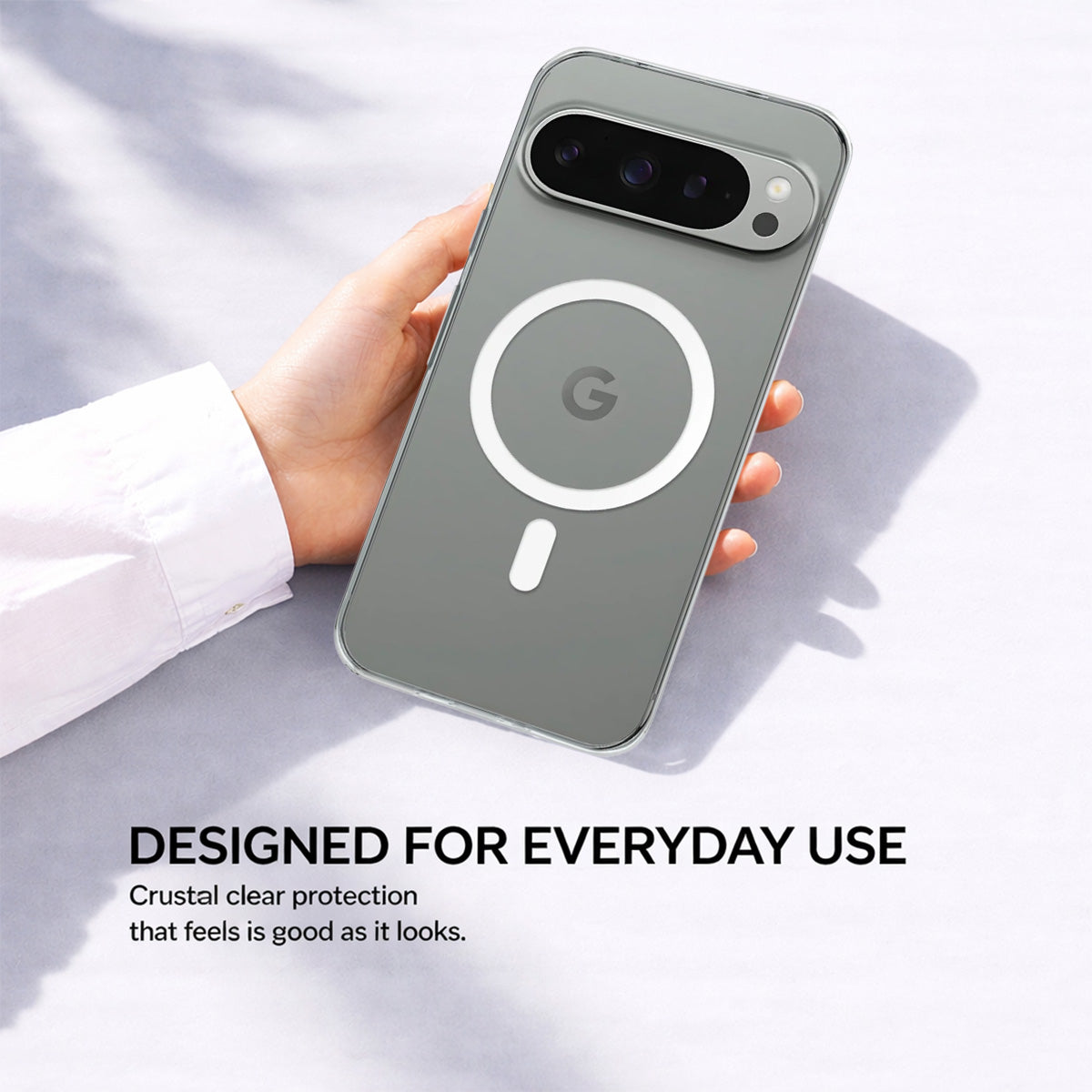 Google Pixel 9 Pro - Anti-Yellow Clear Case