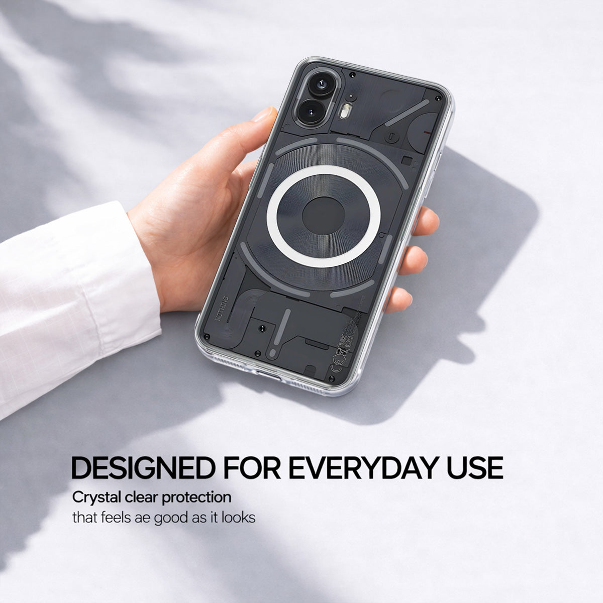Nothing Phone 2 - Anti-Yellow Clear Case