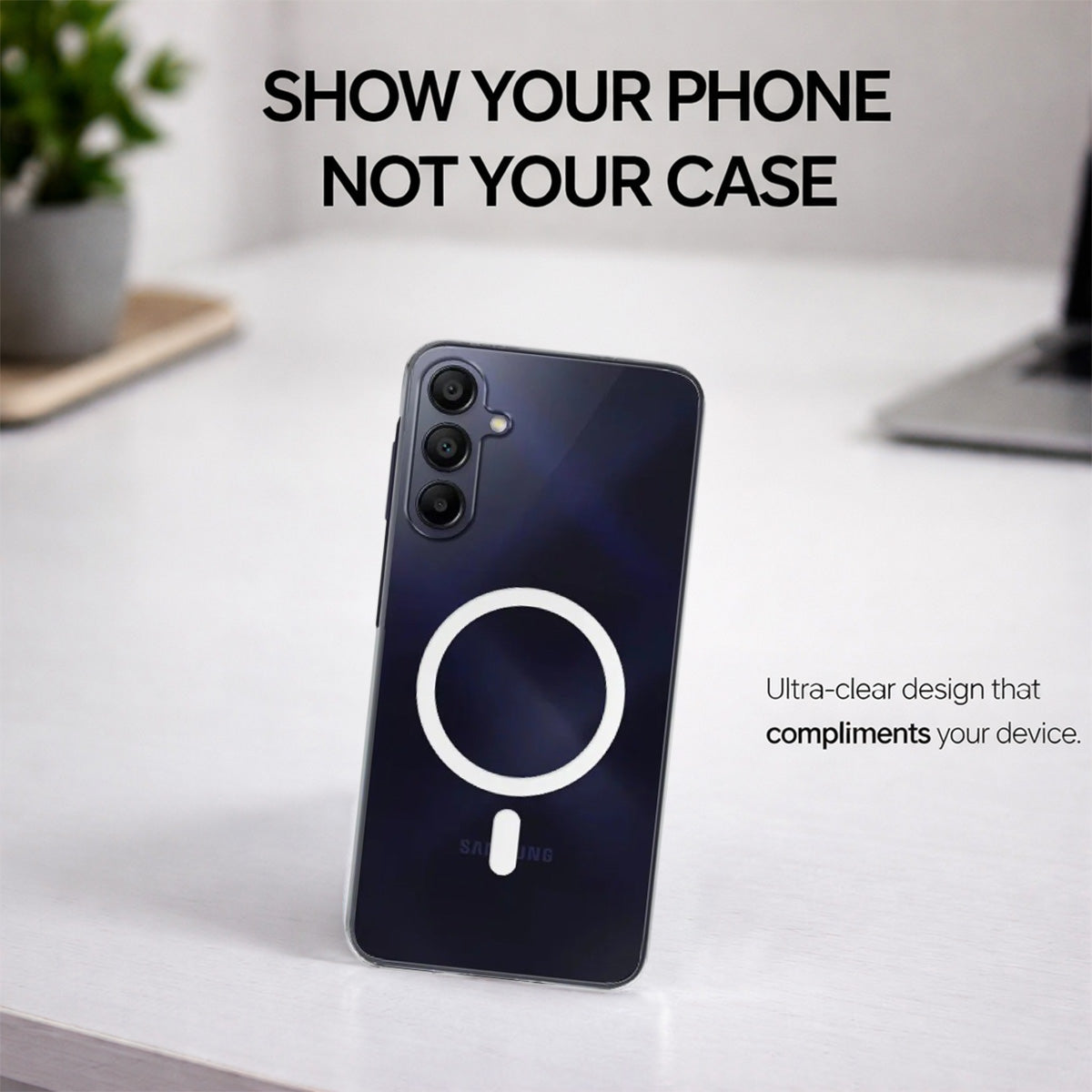 Galaxy A15 - Anti-Yellow Clear Case