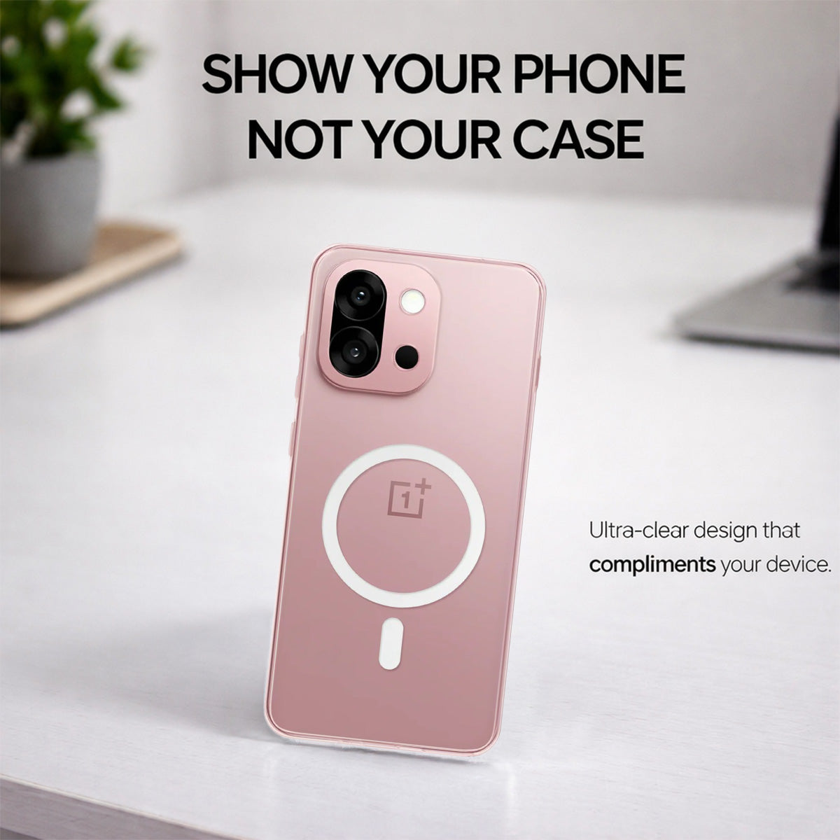 OnePlus 13S - Anti-Yellow Clear Case