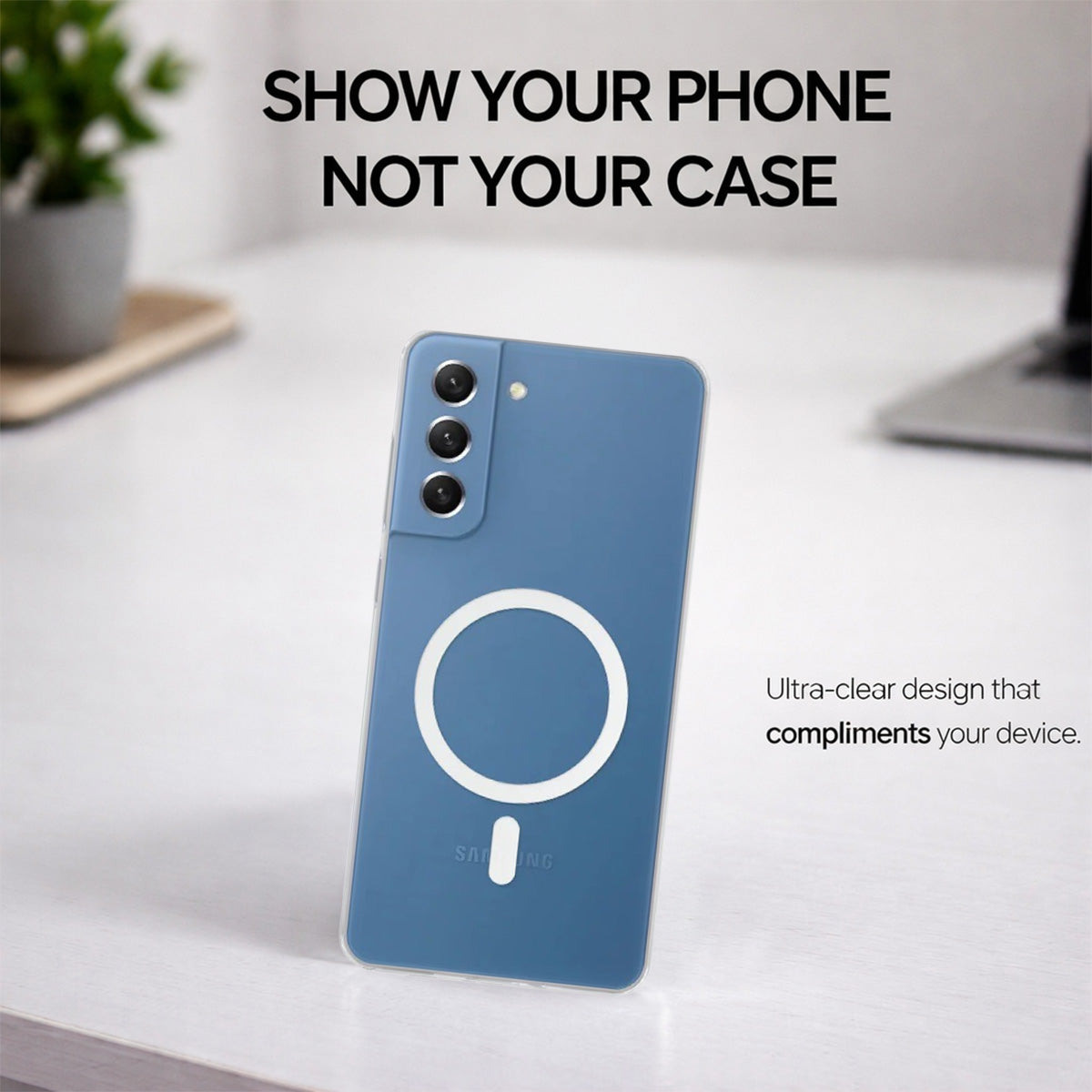 Galaxy S21 - Anti-Yellow Clear Case