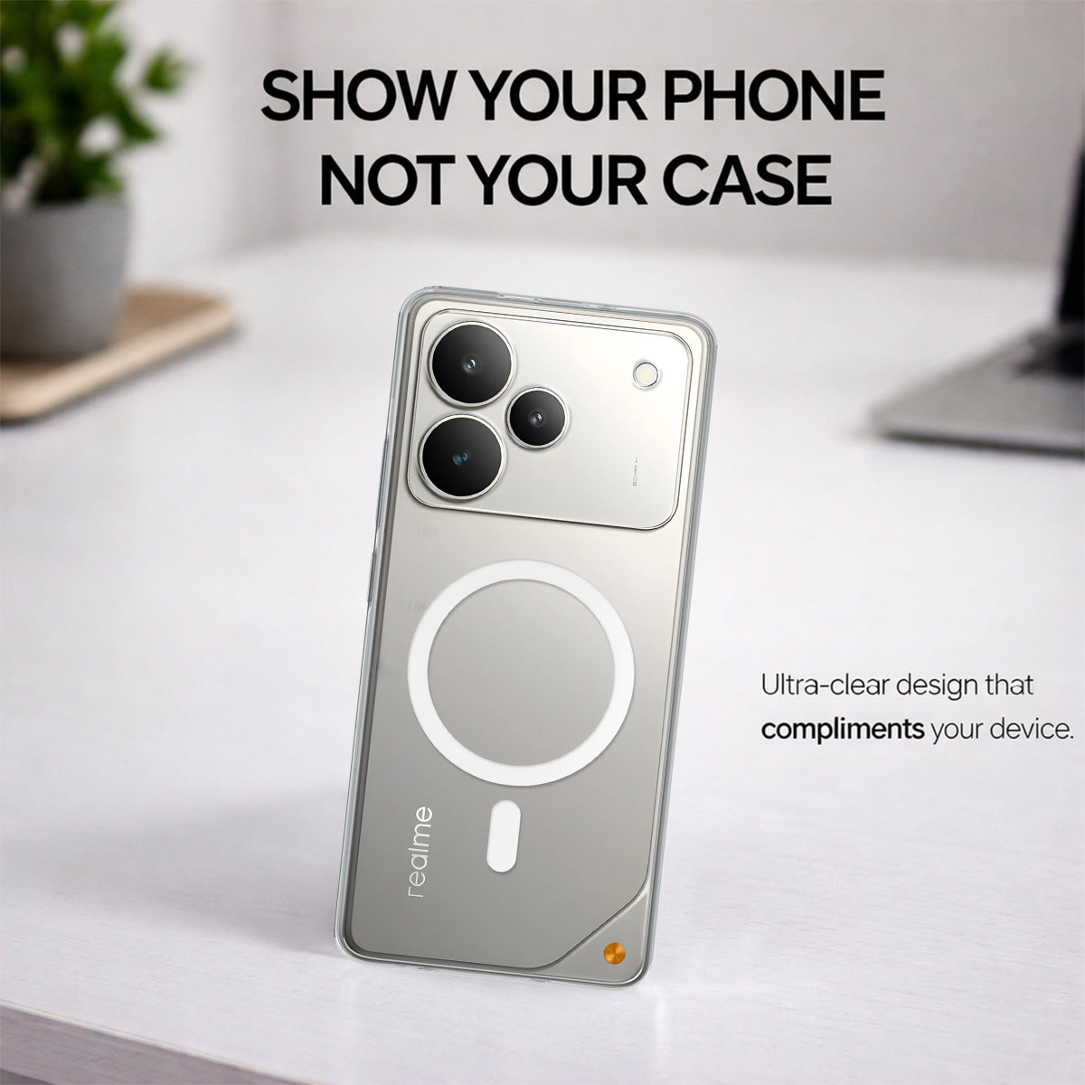 Realme P4 - Anti-Yellow Clear Case
