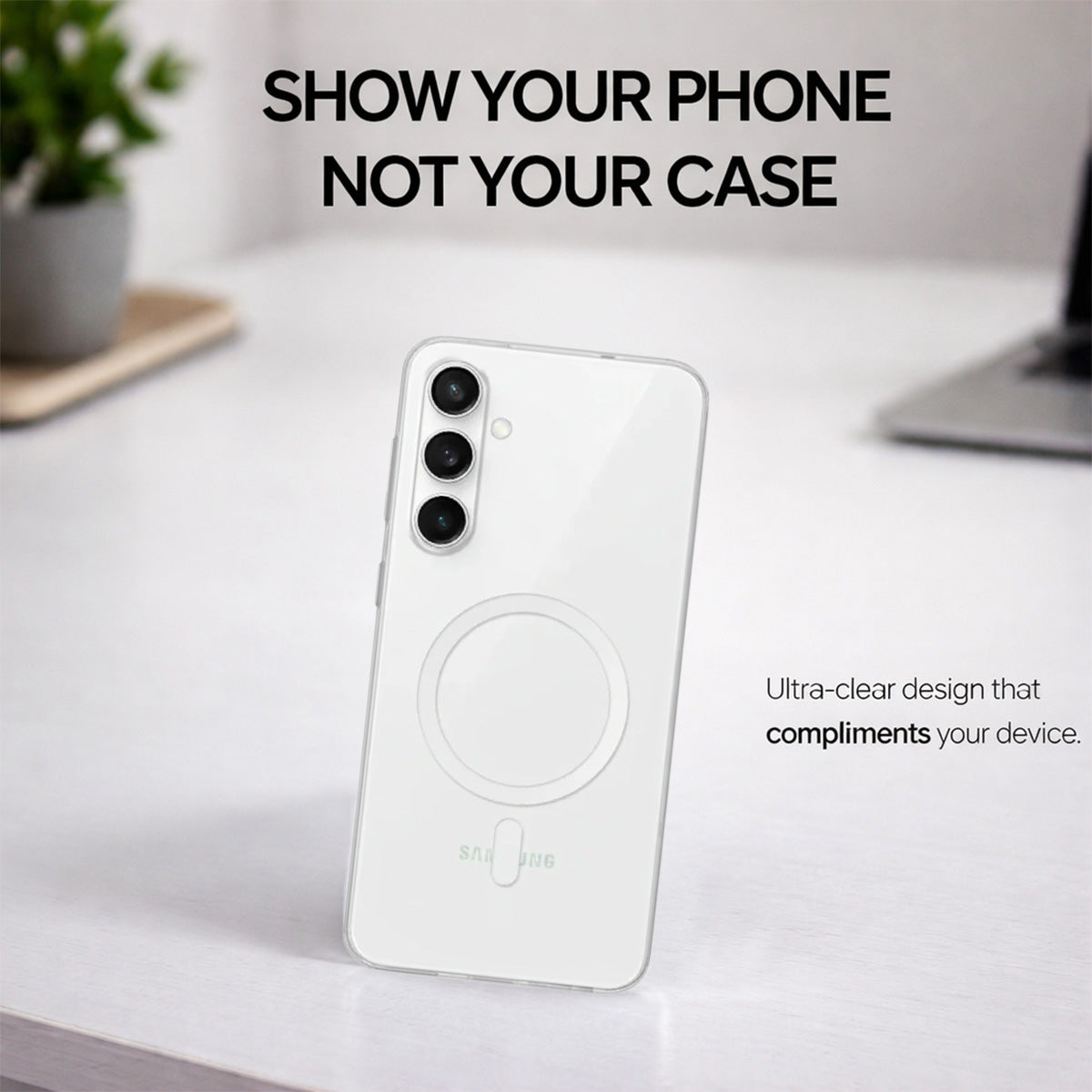 Galaxy S23 FE - Anti-Yellow Clear Case