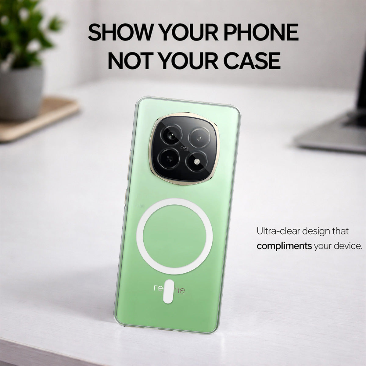 Realme P2 - Anti-Yellow Clear Case