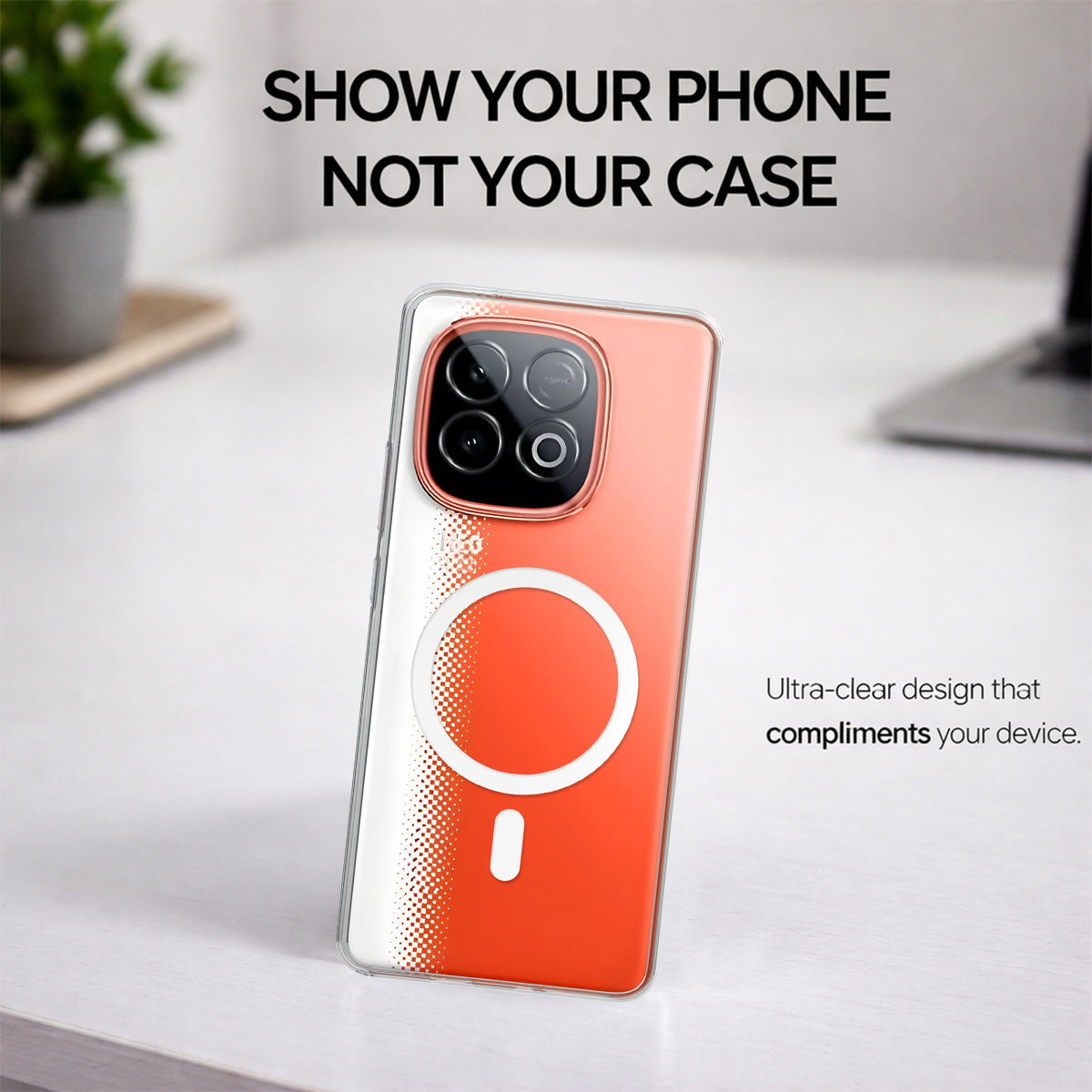 IQOO Neo 10 - Anti-Yellow Clear Case