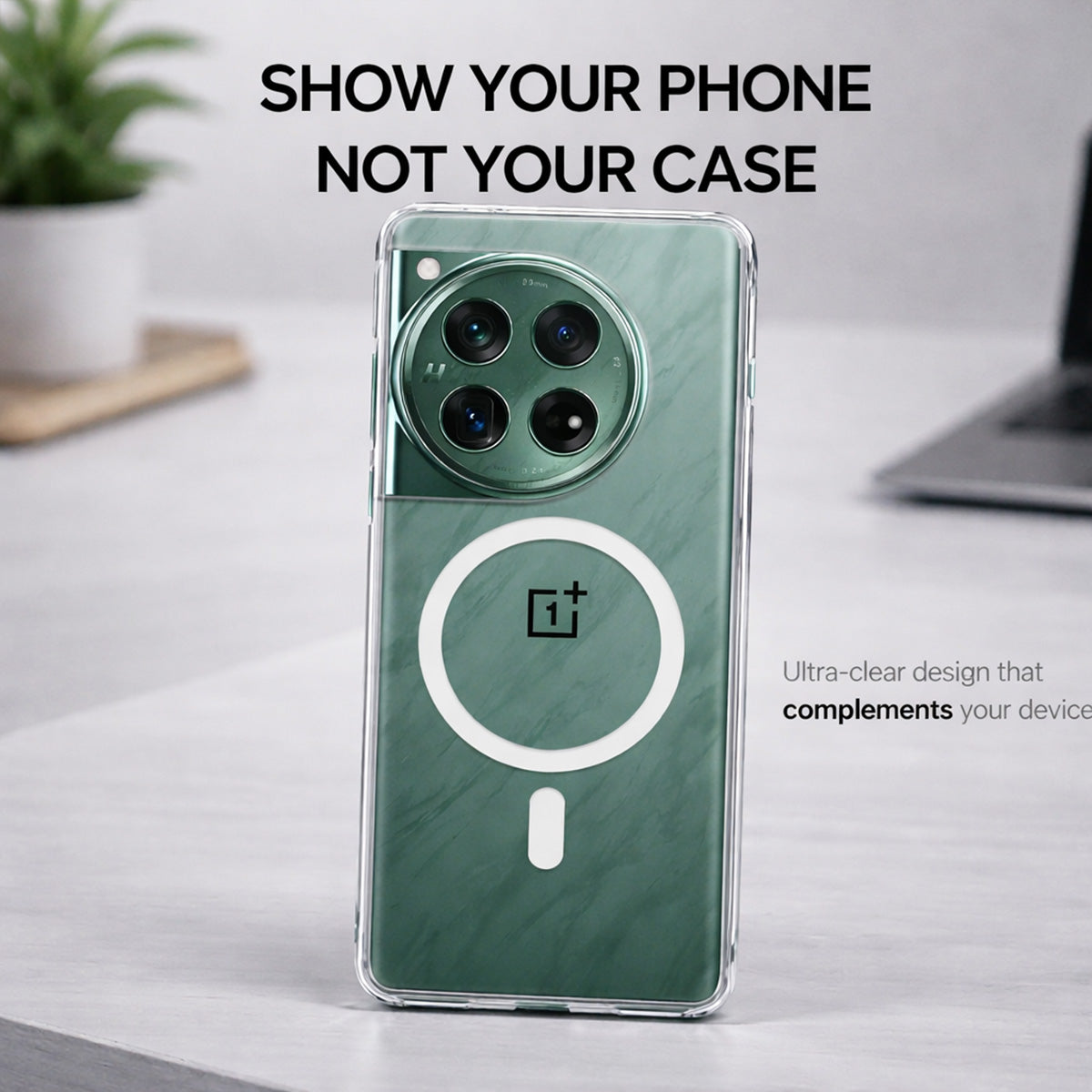 OnePlus 12 - Anti-Yellow Clear Case