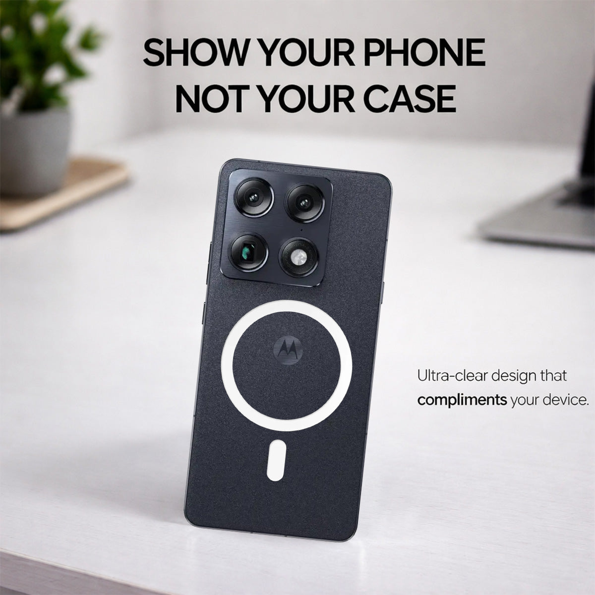 Motorola Signature - Anti-Yellow Clear Case