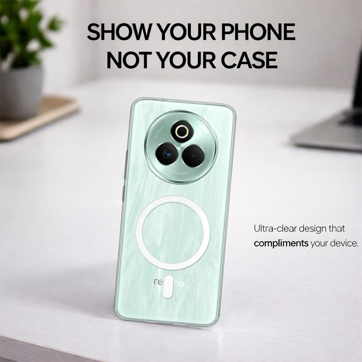 Realme P3 Pro - Anti-Yellow Clear Case