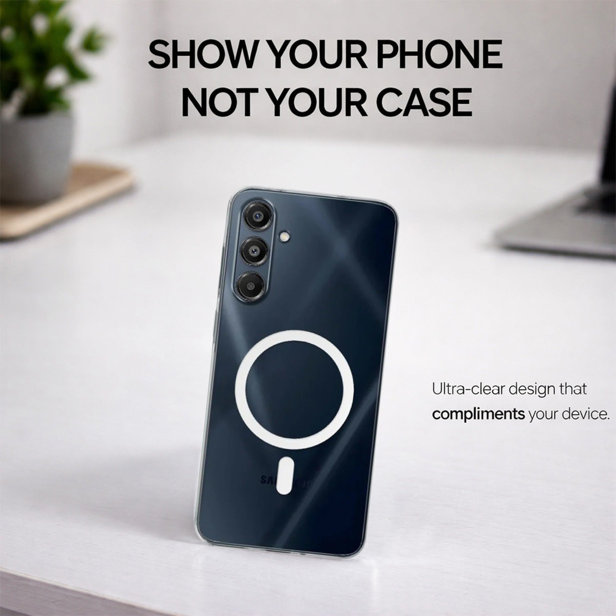 Galaxy A16 - Anti-Yellow Clear Case