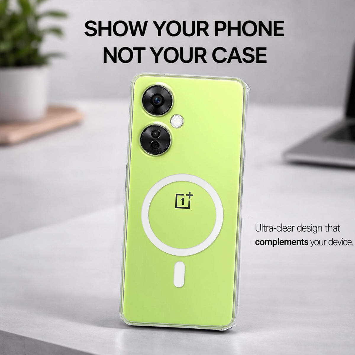 OnePlus Nord CE 3 Lite - Anti-Yellow Clear Case