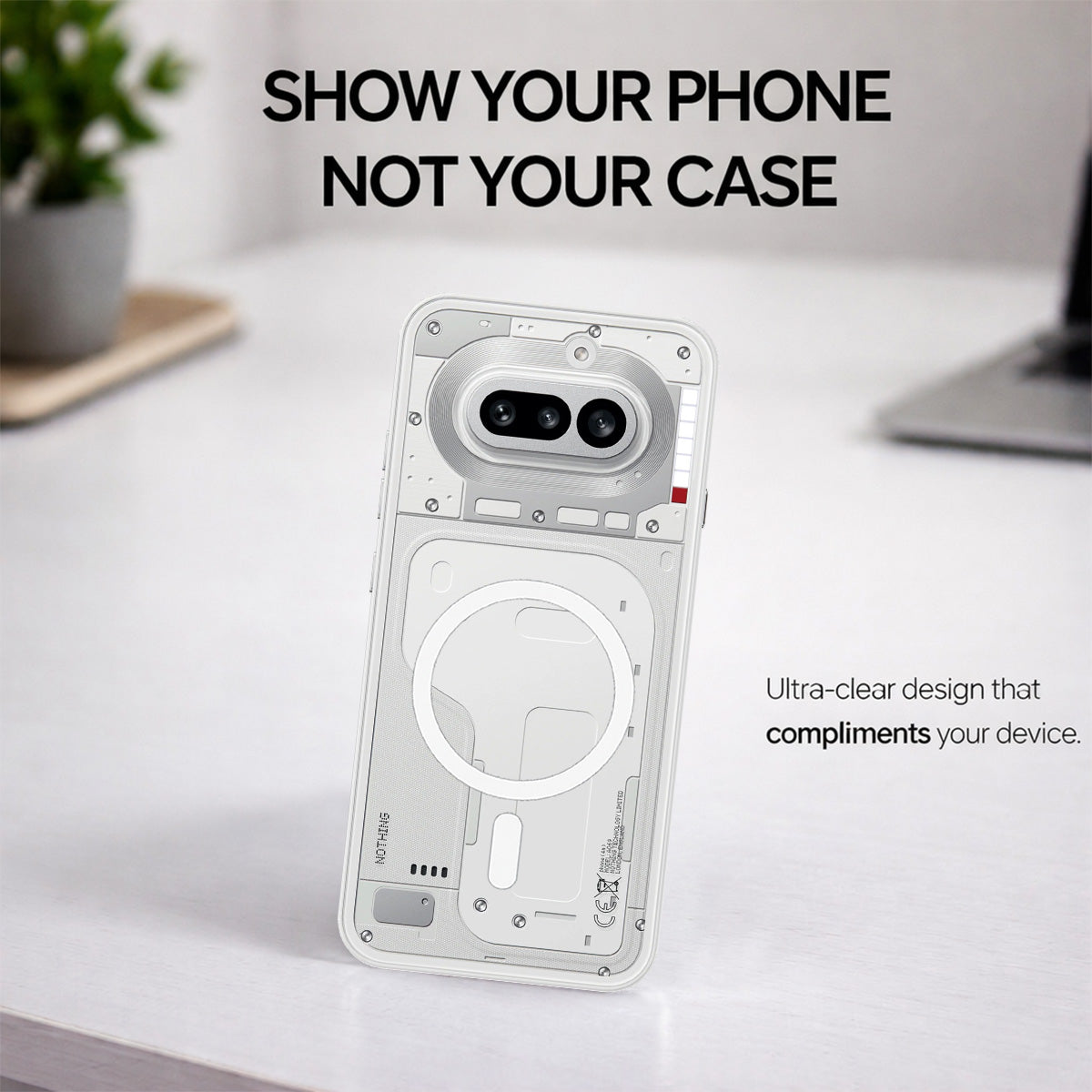 Nothing Phone 4A - Anti-Yellow Clear Case