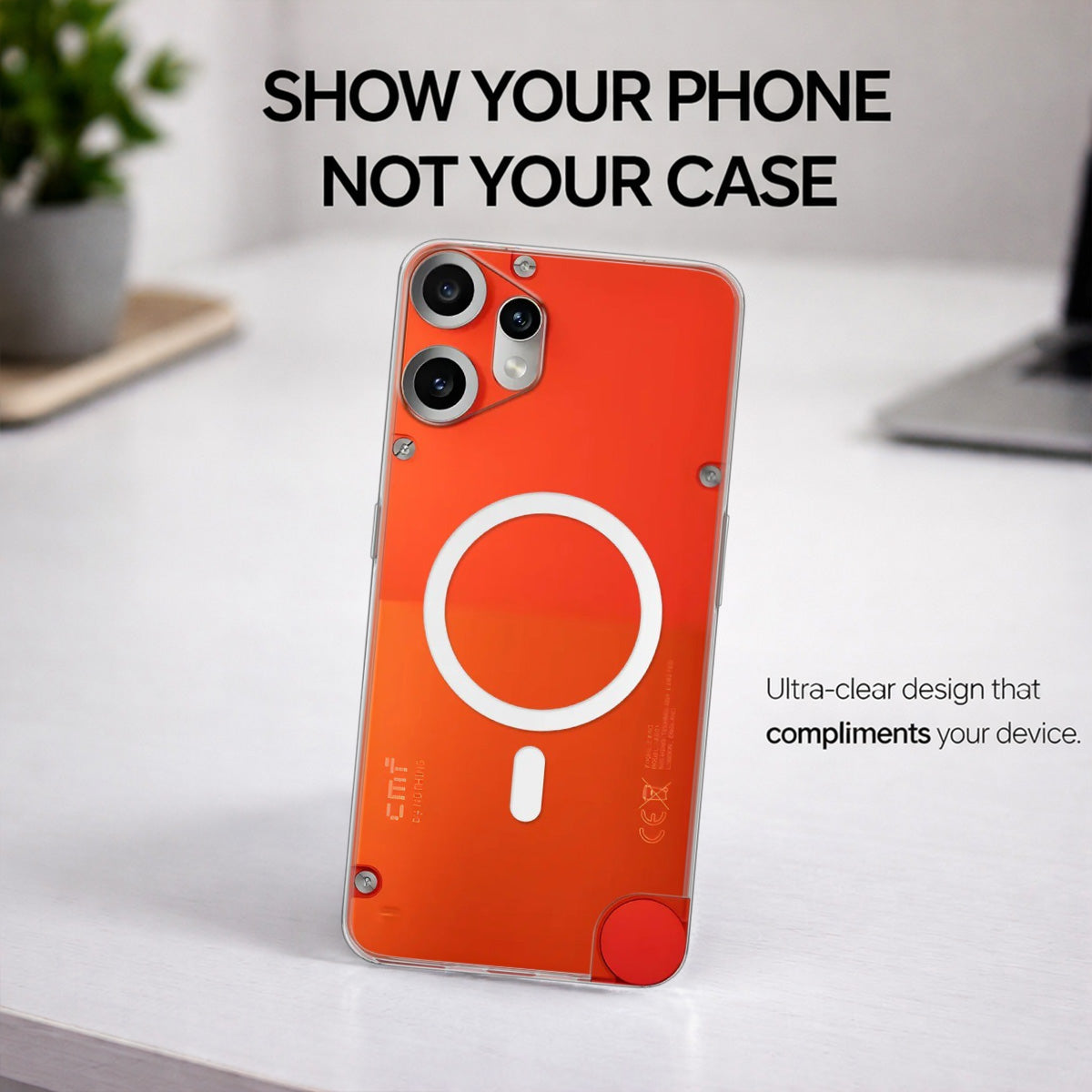 Nothing CMF Phone 2 Pro - Anti-Yellow Clear Case