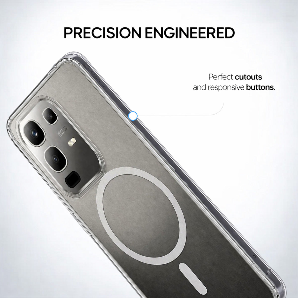 Infinix Note 50 - Anti-Yellow Clear Case