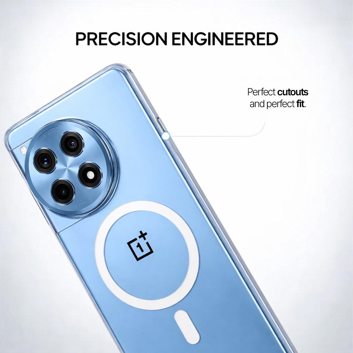 OnePlus 12R - Anti-Yellow Clear Case