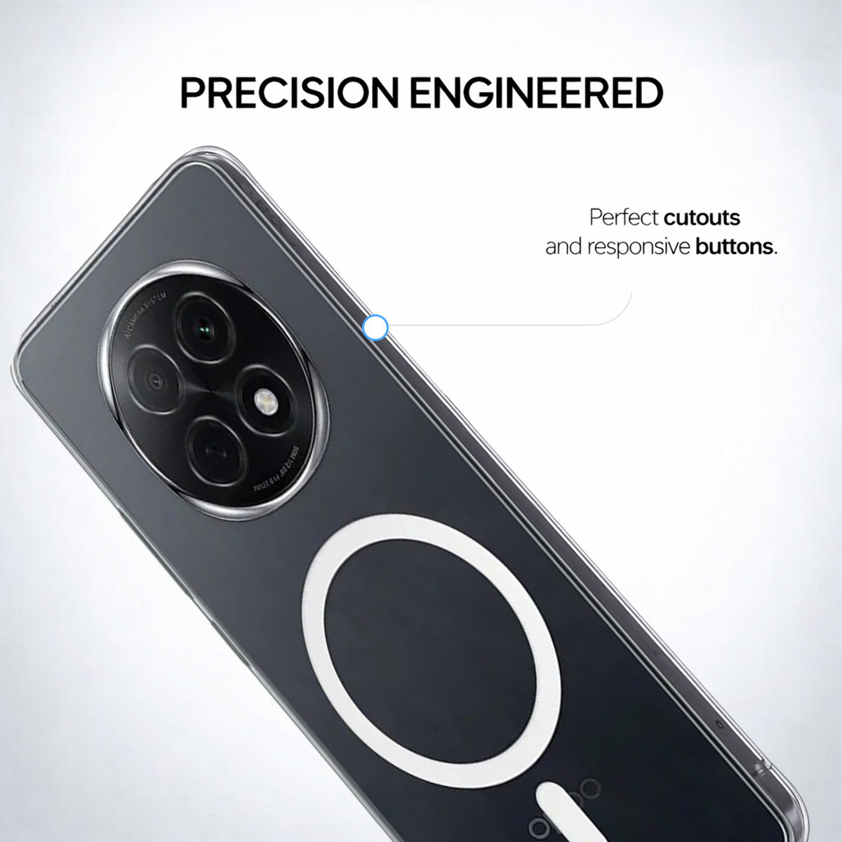 Oppo F29 Pro - Anti-Yellow Clear Case
