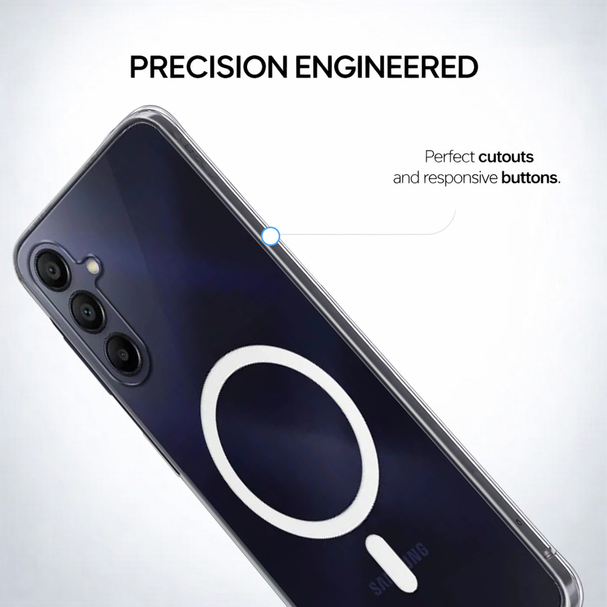 Galaxy A15 - Anti-Yellow Clear Case