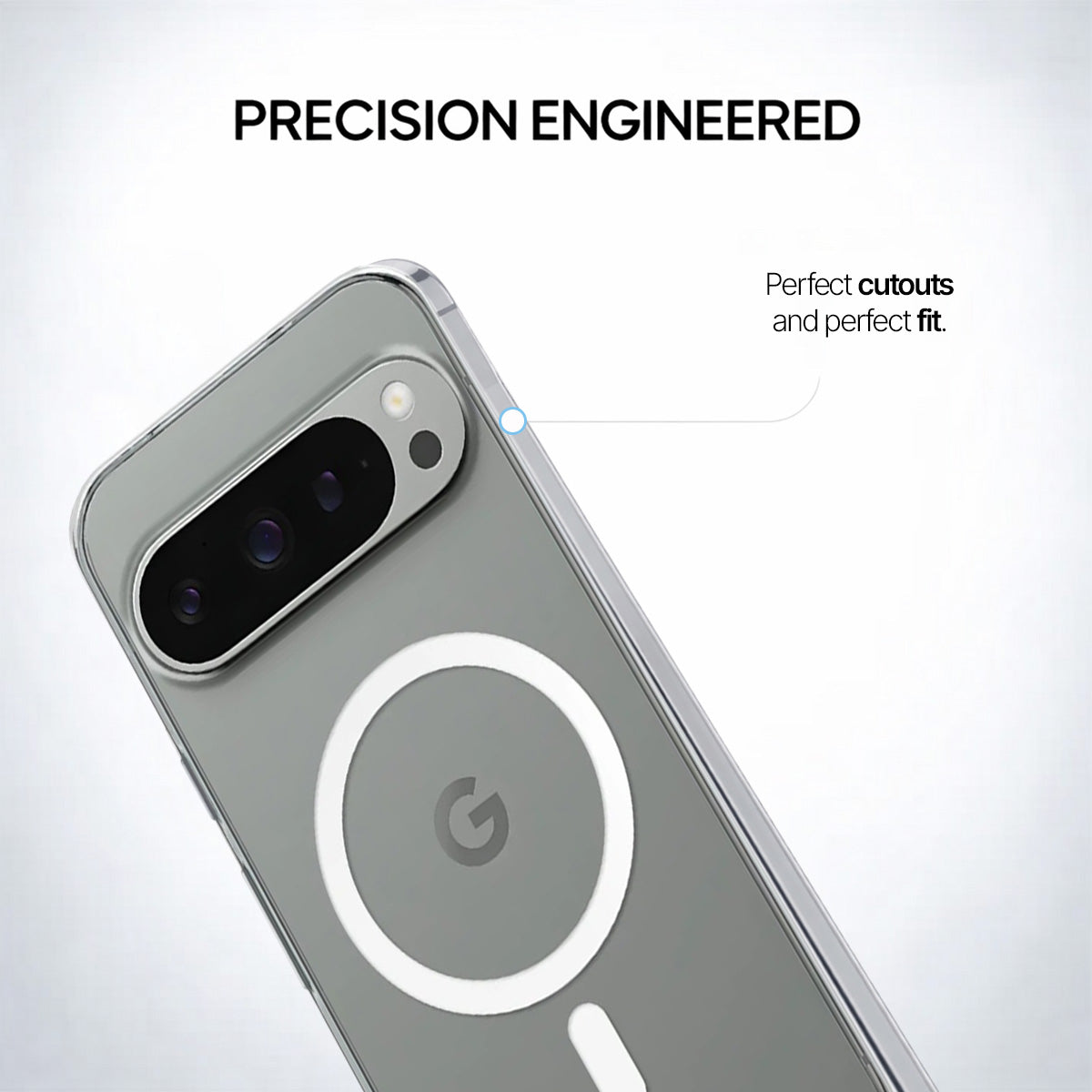Google Pixel 9 Pro - Anti-Yellow Clear Case