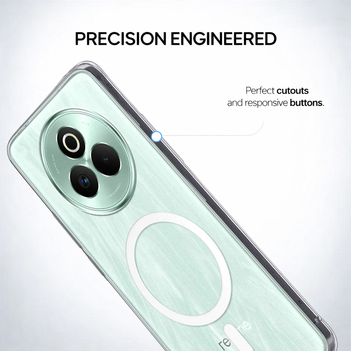 Realme P3 Pro - Anti-Yellow Clear Case