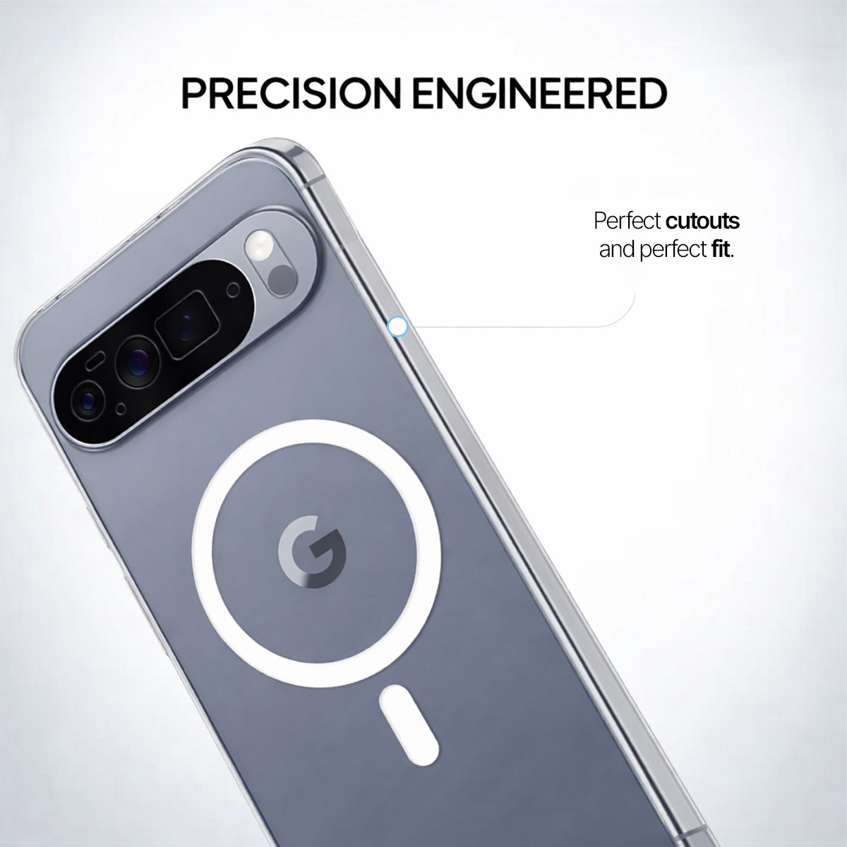 Google Pixel 10 Pro - Anti-Yellow Clear Case