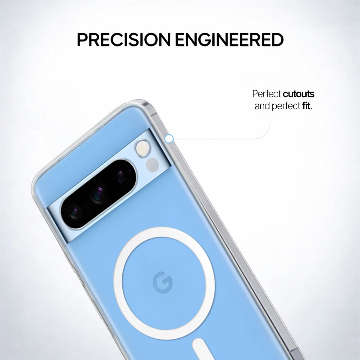 Google Pixel 8 Pro - Anti-Yellow Clear Case