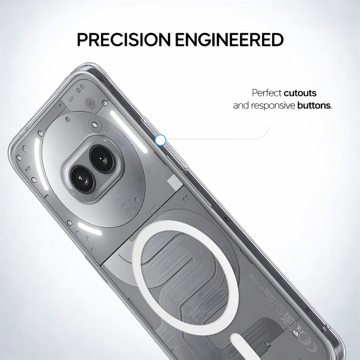 Nothing Phone 2A - Anti-Yellow Clear Case