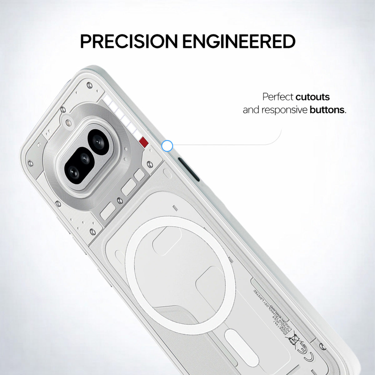 Nothing Phone 4A - Anti-Yellow Clear Case