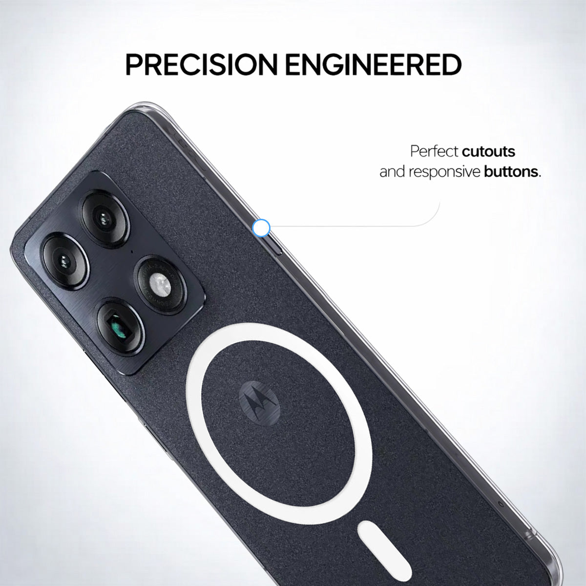 Motorola Signature - Anti-Yellow Clear Case