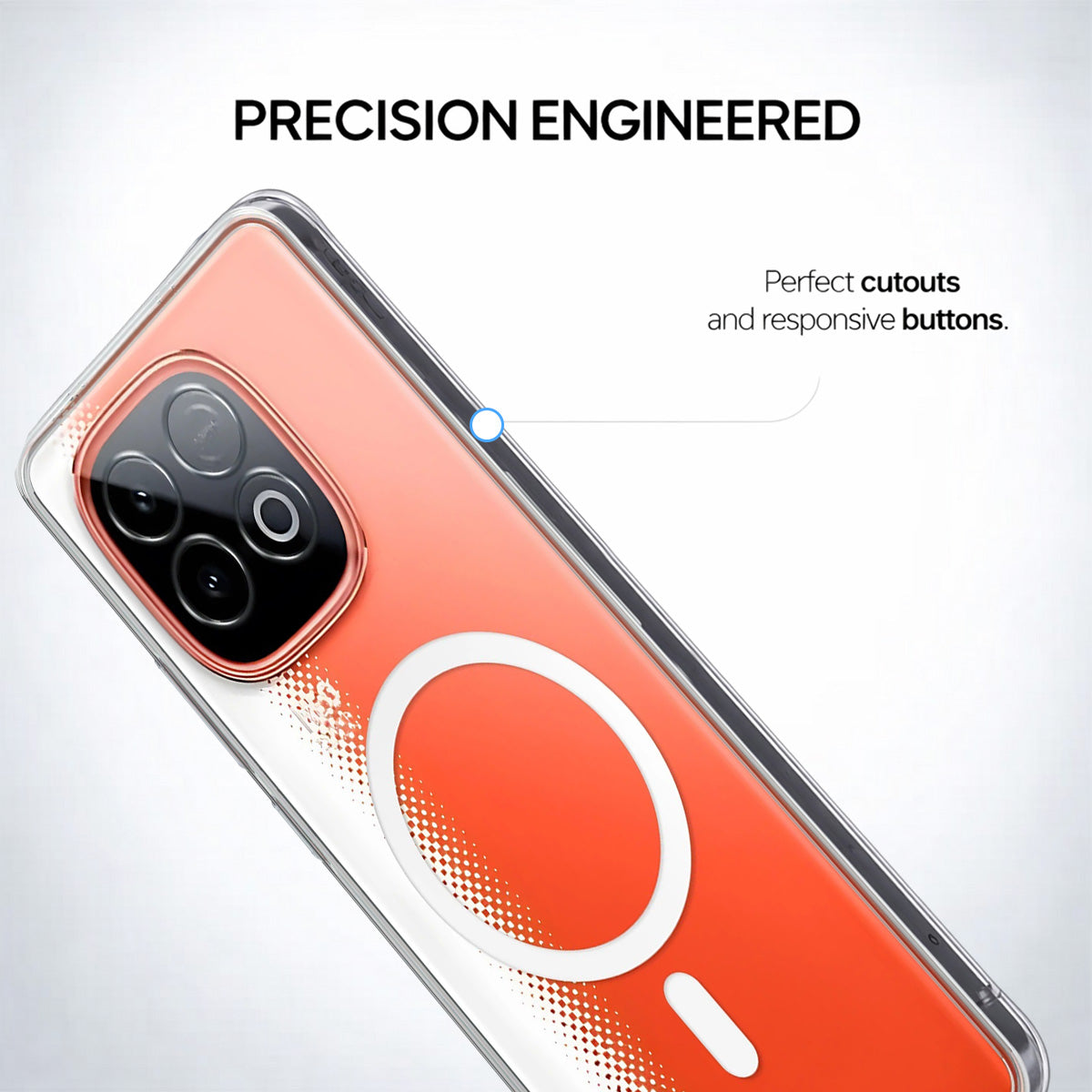 IQOO Neo 10 - Anti-Yellow Clear Case